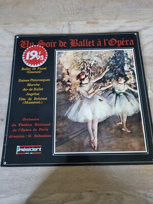Un Soir De Ballet A L'opera Gounod Massenet Schallplatte Vinyl Lp