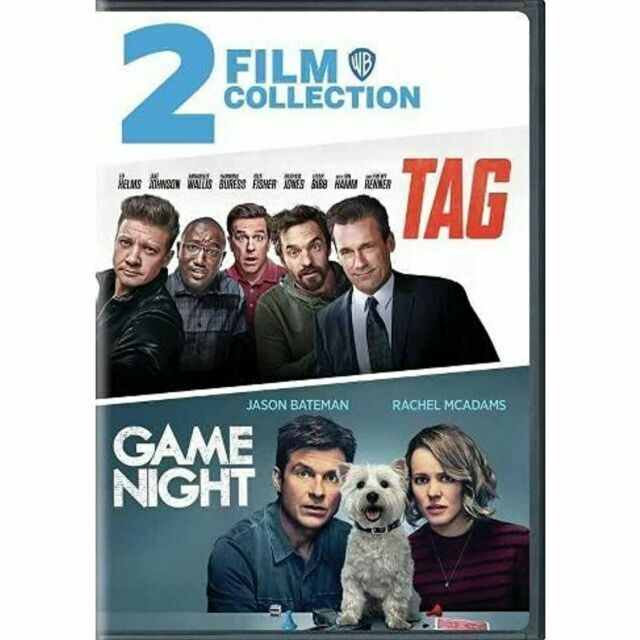 2 Film Collection: Tag & Game Night (DVD, 2020) for sale online