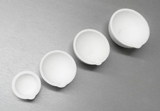 Melting Crucibles Ceramic Set of Dish Cup Gold Silver Metals  Scrap Torch Melt