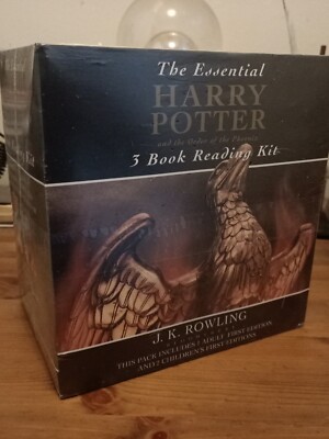 Harry Potter - Order of the Phoenix - Adult & Childs 3 Book Reading Kit - Sealed