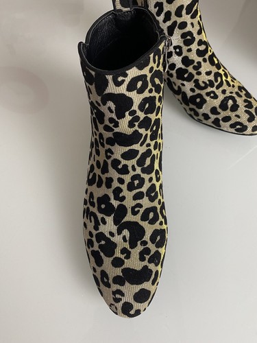 Stivaletto Donna Maculato Laminato Nero Oro Minu Collection Numero 39 In Ottim - Foto 8 di 15