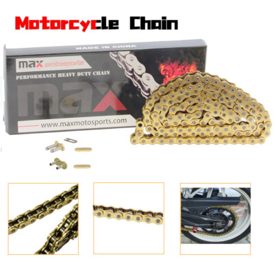 520 Gold Drive Chain 68 Links for Yamaha YT125 YT175  YTM200 Tri Moto 1882-1885