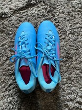 Adidas X Speed portal Blue And Pink Astro Turf Football Trainers