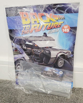 EAGLEMOSS 1/8 SCALE BUILD THE BACK TO THE FUTURE DELOREAN ISSUE 145