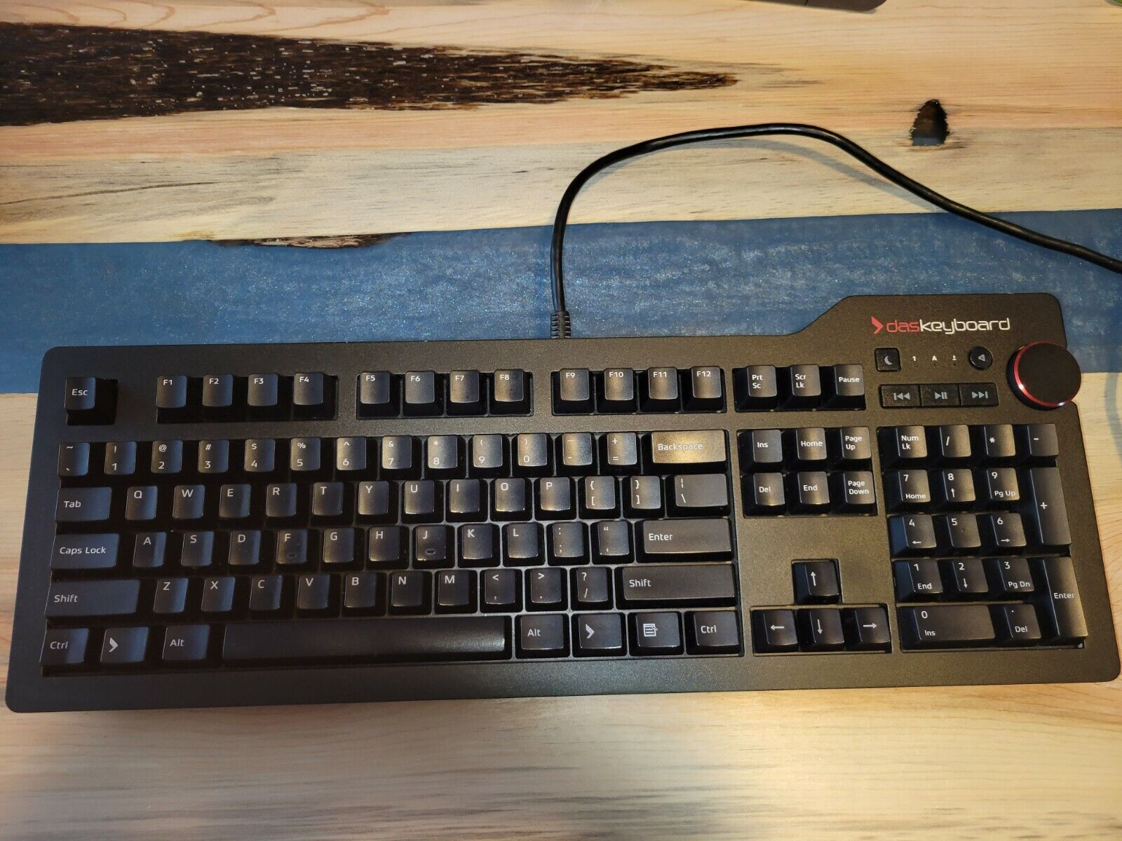 Das Keyboard 4 Professional (DASK4MKPROSIL) Wired Keyboard