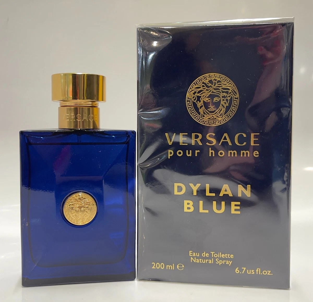 Versace Pour Homme Dylan Blue by Versace 1 oz Eau de Toilette Spray / Men