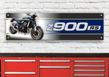 BR462B Kawasaki Z900 Rs Blau 2022 Inspiriert Werkstatt Banner Schild Gro&szlig; Gift