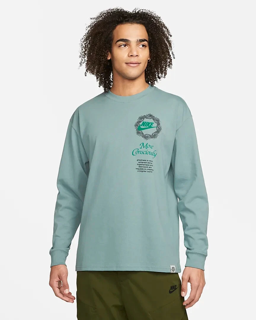 Nike Sustainable Materials Sportswear Men s Long Sleeve T Shirt