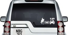 Horse Riding Decal Sticker Equine Safety Pass Wide & Slow Horse Car Sticker New