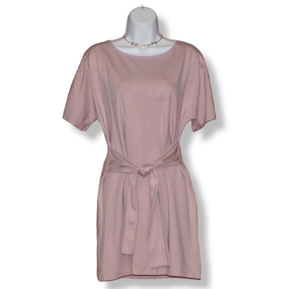 Express Tie Front T-shirt Dress - Small | eBay