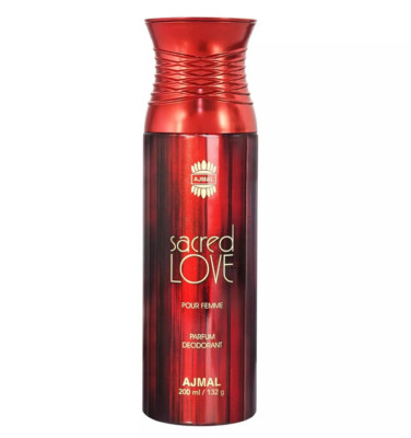 Ajmal Sacred Love Perfume Deodorant LongLasting Body Spray Gift For Women 200ml