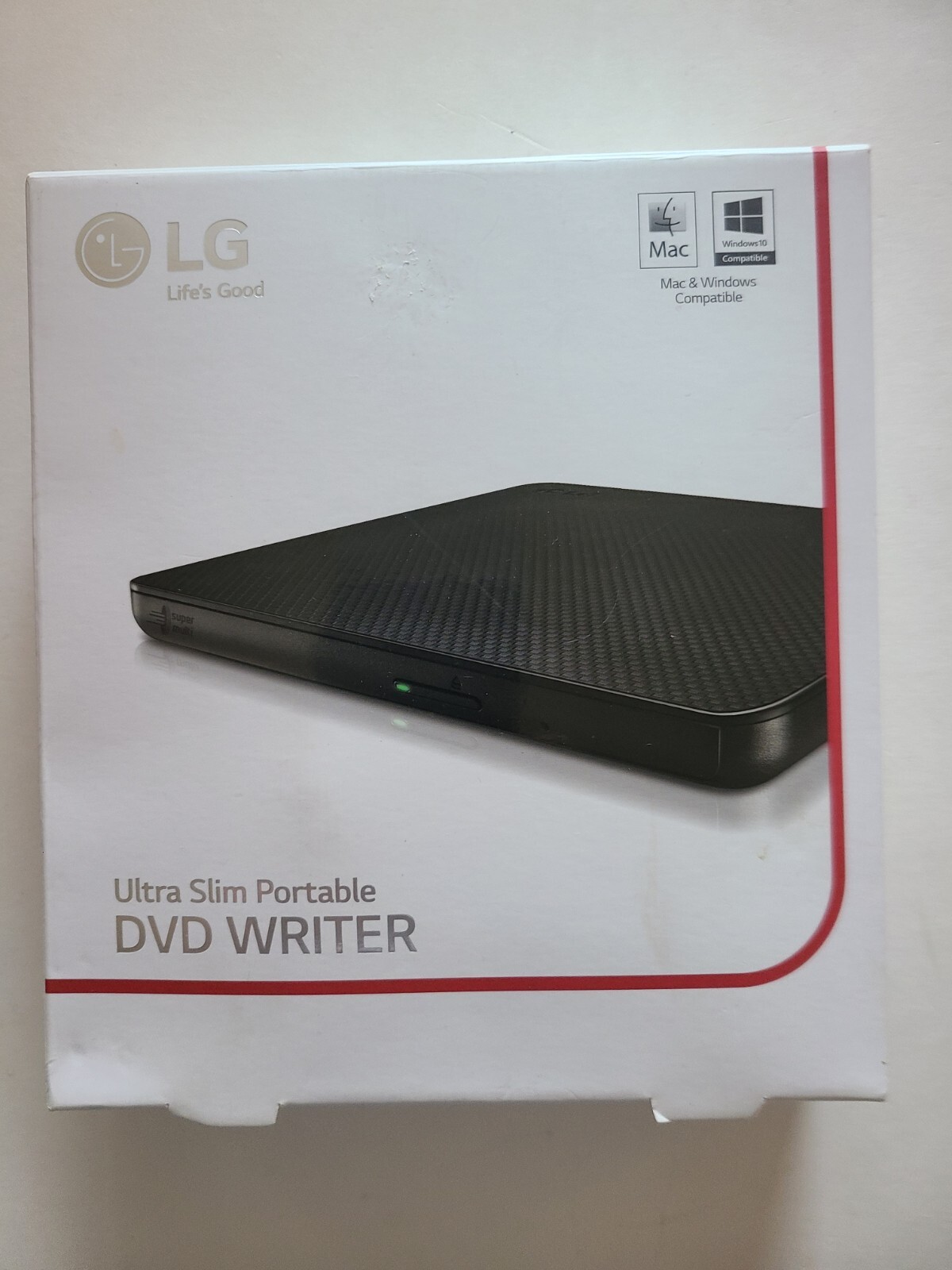 LG Ultra Slim Portable DVD Writer MDisc SP80NB60 Windows & Mac Compatible Black eBay