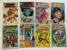 Legion of Super-Heroes lot 27 different from 283-345 avg 8.0 VF 1982-87