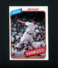 Jim Kaat 1980 Topps (HOF) NY Yankees #250 NM-MT
