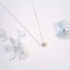 Glamorous Piece Elegant Sophisticated Design Single Pearl Chain Choker Necklaces