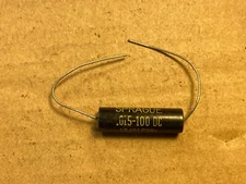 NOS Sprague 194P .015 uf 100v Black Beauty Guitar Capacitor TESTS GREAT (qty)