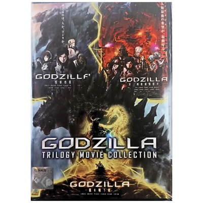 DVD Anime Godzilla Trilogy Movie Collection (Kaijuu - Kessen