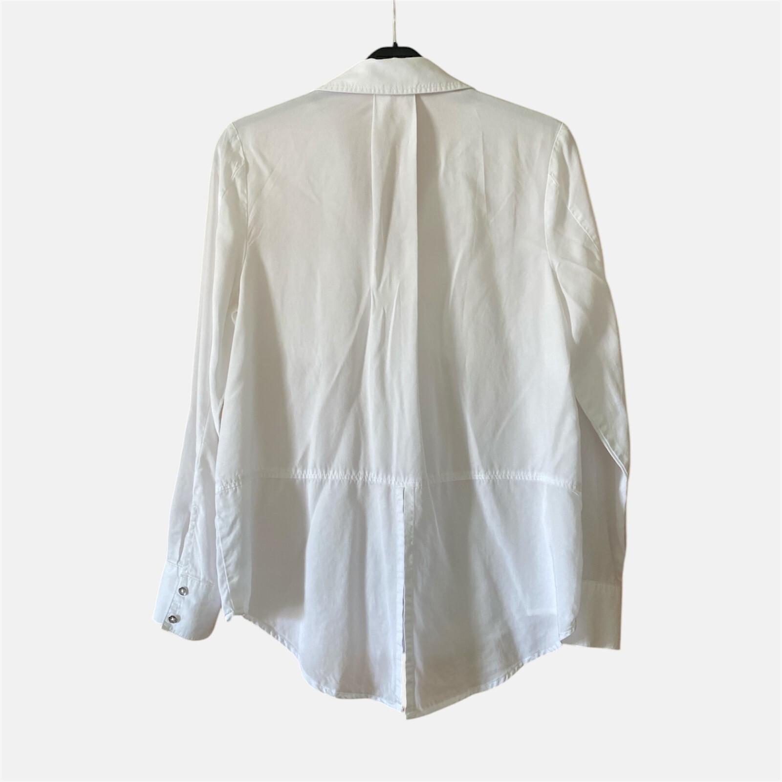 Calvin Klein Women Solid Button-Down Split-Back S… - image 2