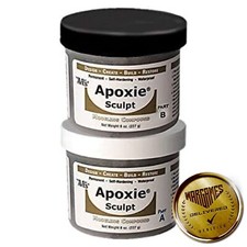 Aves Apoxie Sculpt 1 Lb Bronze - Air Dry Modeling Clay Compound Self Hardening