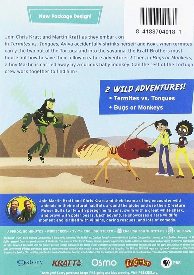 Wild Kratts: Tiny Trouble (Face) (DVD) (UK IMPORT) - Image 3 of 3