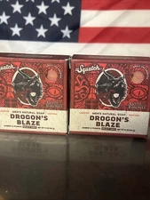 DR. SQUATCH Men's All Natural Bar Soap - Drogons  Blaze - 5oz 2 Bars