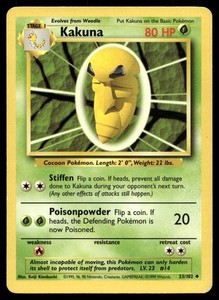 Base Set Kakuna | eBay