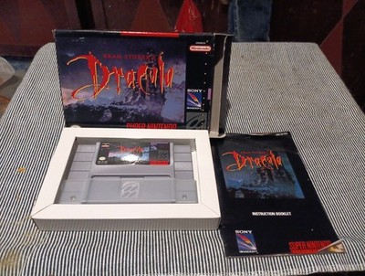 Bram Stokers Dracula Snes Complete.