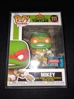 Funko Pop Mikey Michelangelo Yellow Power Ranger NYCC 2022 Exclusive Figure 111