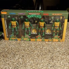 TMNT 4-Pack Figure Set Leonardo Donatello Rap...