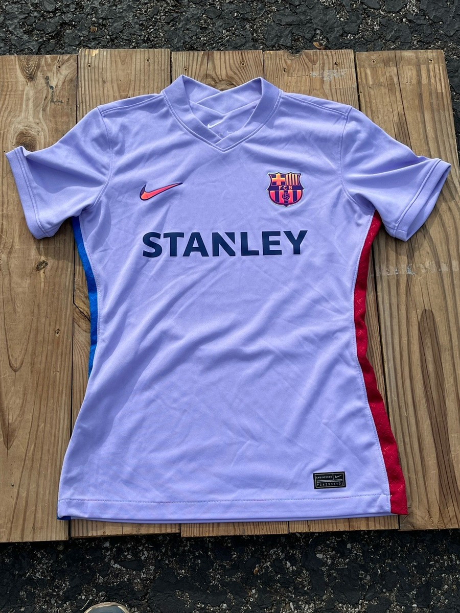 Nike FC Barcelona 2021/22 Womens Sm Away Stanley Soccer Jersey