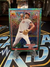 2026 Topps Series 1 Chase Burns RC 1991 Throwback Silver Pack Aqua /199 Reds
