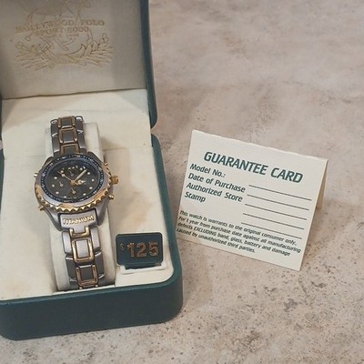 Vintage Philip Persio Titanium Two-Tone Watch | Chronograph Style | Original Box Vintage Philip Persio Titanium Two-Tone Watch | Chronograph  main image 3