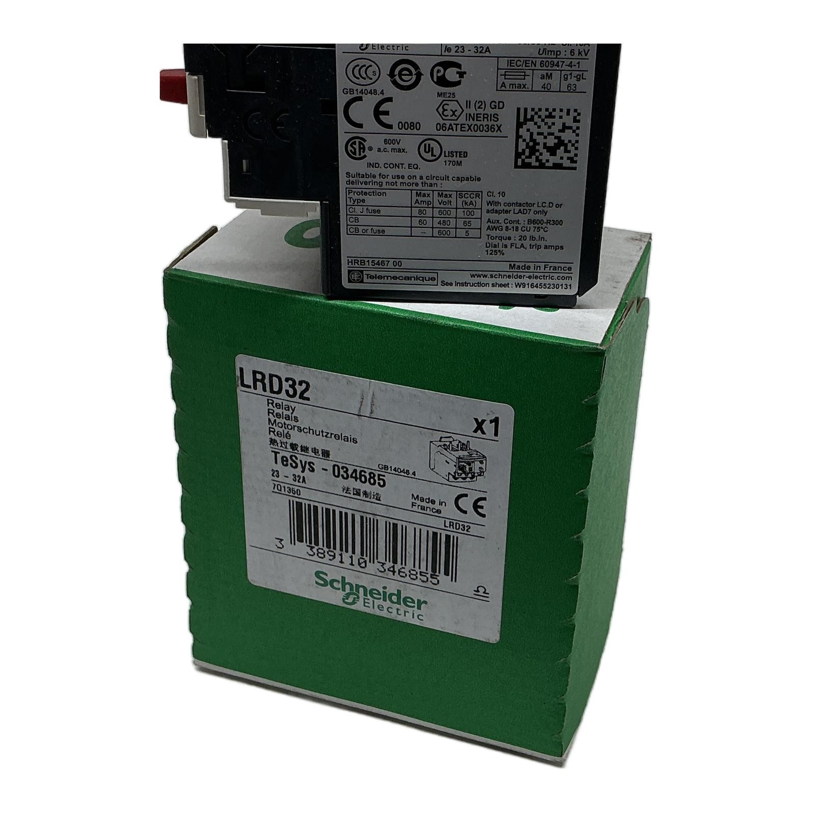 LRD32 034685 SCHNEIDER ELECTRIC, Schneider Electric Rele Termico di ............