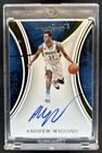 2015-16 Panini Immaculate Andrew Wiggins Signatures Auto Autograph #/60