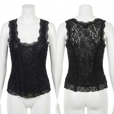 RAINBOW Black Lace Corset Top Rainbow Damen Größe 32/34 Dessous / Oberteil