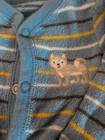 Lot Of 4 Carters Boys Terry Cloth Sleepers Size 3 Months One Piece Snap Closure. — photo 5
