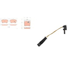 TRW BREMSBEL&Auml;GE VORNE + HINTEN passend f&uuml;r MERCEDES C-KLASSE W203 CLK W209 SLK