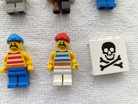 Lego PIRATES Figures for 6286 Skull's Eye Schooner pi053 etc