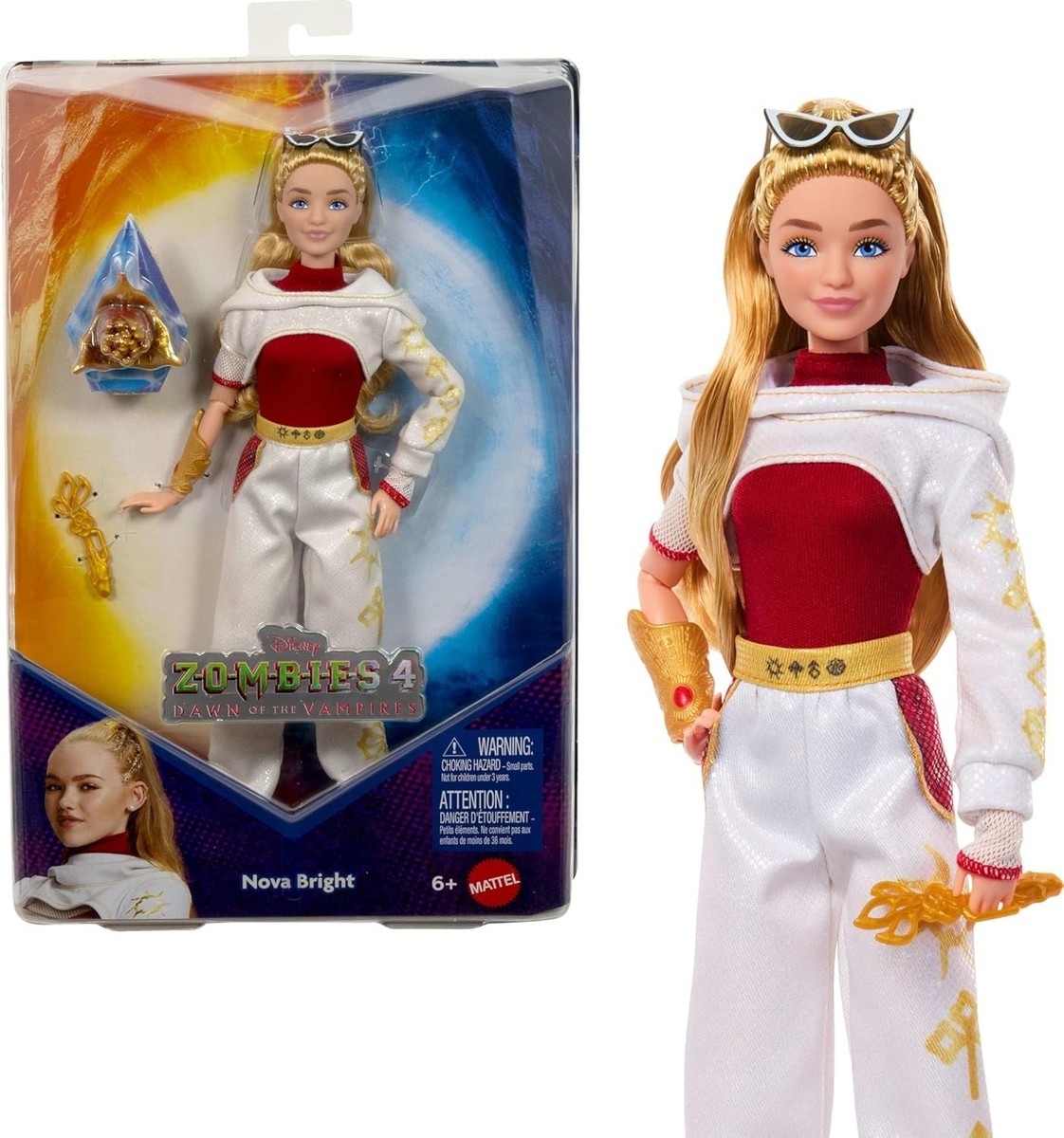 メイ・リー　エンチャンテッド NEW Disney Zombies 4 Dawn Of The Vampires NOVA BRIGHT Doll New In