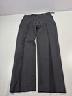 VTG Lauren Ralph Lauren Dress Pants Mens 32x32 Black Flat Front Total Comfort