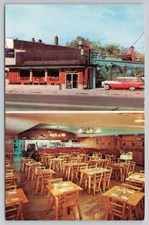 Postcard Dual View of the Prime Beef House in East Dearborn, MI.