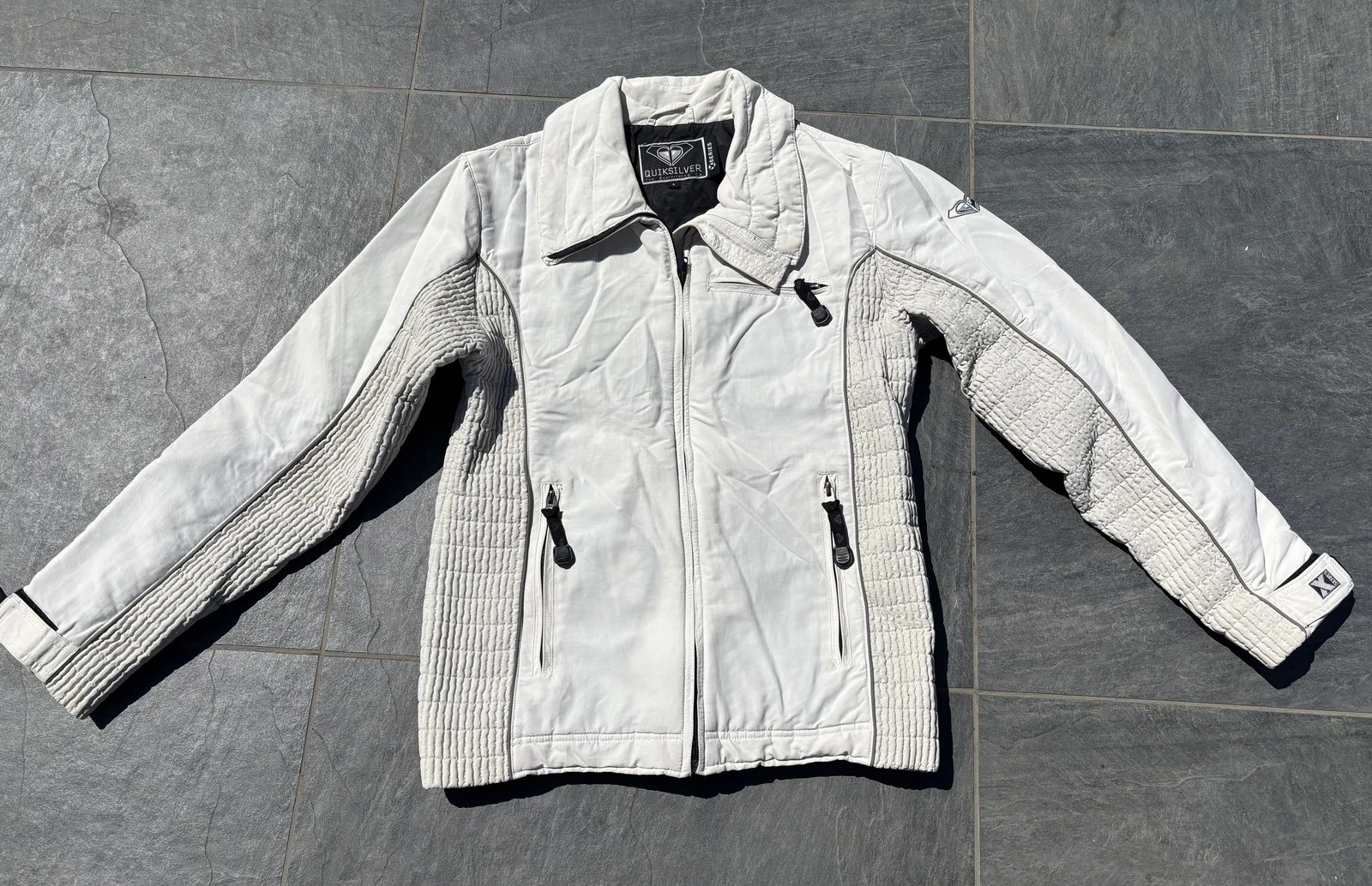 Vintage Quiksilver Roxy X Series Snow Ski Jacket Womens Size 4 Medium Fit Y2K