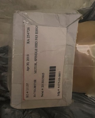 Excor HSD P63 ES92C Motor Spindle 30-750-38570R HBSR 653 1552