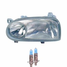 Halogen Scheinwerfer links H1/ H1 für VW Golf III Cabriolet Variant inkl. Lampen