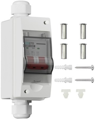 63 Amp Solar Disconnect Switch DC500V Circuit Breaker AC 120V/240V Disconnect...
