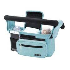 Universal Stroller Organizer with Insulated Cup Holder, Detachable Phone Bag,...