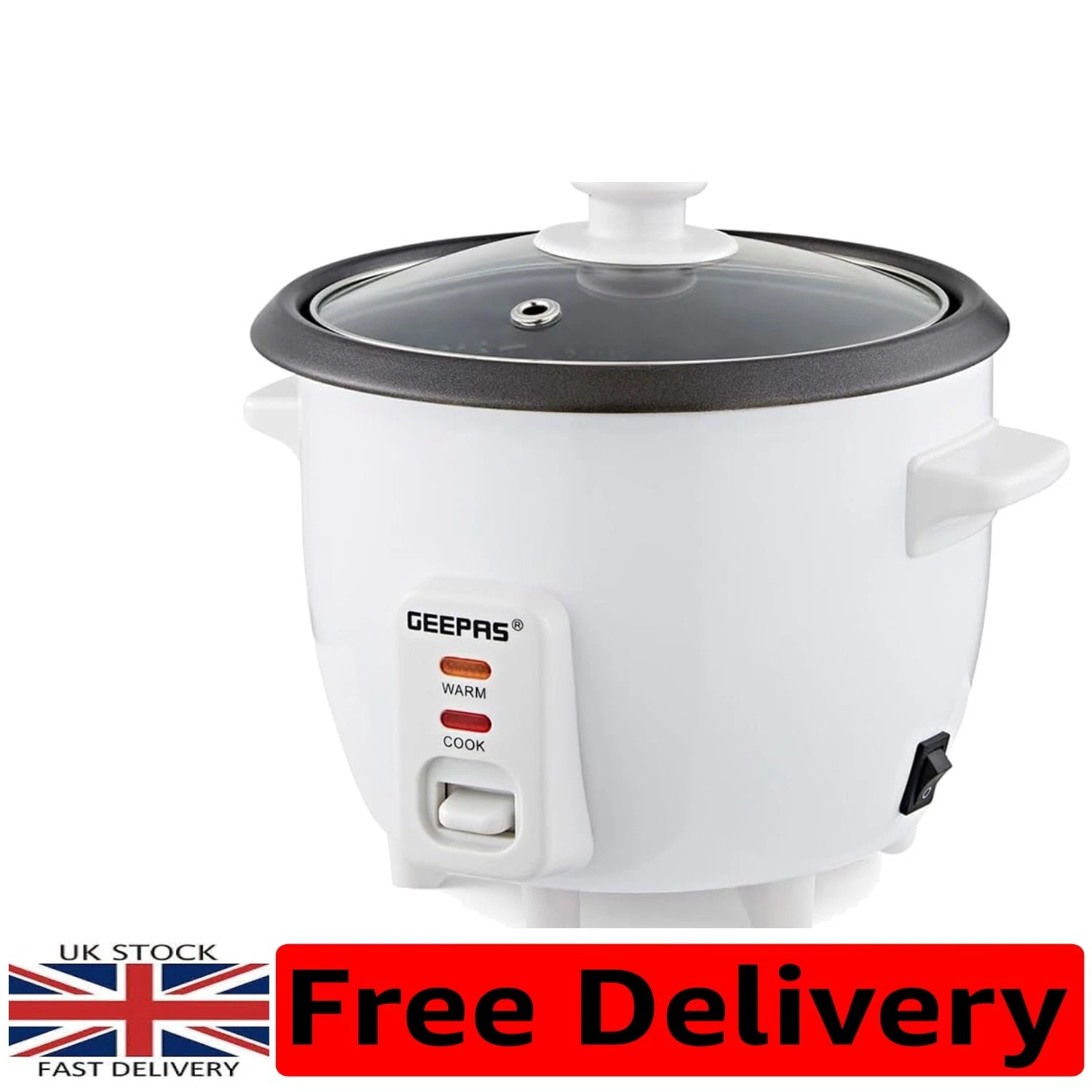 0.6L Electric Rice Cooker, 300W | Keep Warm Function & Non-Stick Inner Pot