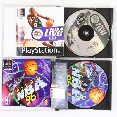 Sony Playstation 1 PS1 PAL OVP Total NBA 96 NBA Live 99 Gut