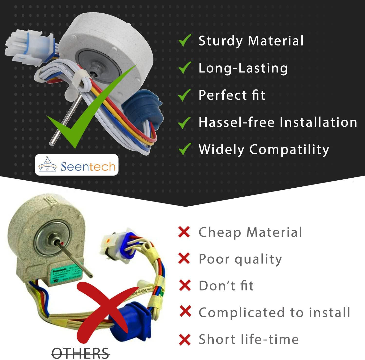 WR60X10307  by  - Exact Fit for GE, Hotpoint Refrigerator - Replace Part Number 