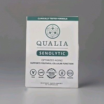 QUALIA Senolytic Two-Day Cell Rejuvenation by Neurohacker - New Unopened 